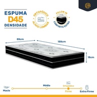 Cama Box Solteiro 88cm: Conforto e Saúde! - imagem 2