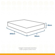 Colchão Super King Anjos Classic: Conforto e Saúde! - imagem 2