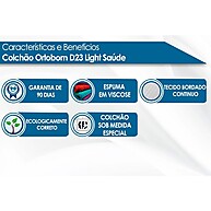 Colchão Solteiro Ortobom D23: Conforto e Saúde! - imagem 2