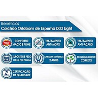 Colchão Solteiro Ortobom D33: Conforto e Saúde! - imagem 2