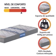 Colchão Solteiro Probel Sleep D33: Conforto e Saúde! - imagem 2