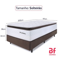 Cama Box Solteiro Premium Sleep: Conforto e Saúde! - imagem 2