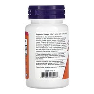 Vitamina B1 100mg Now Foods: Energia e Saúde! - imagem 2