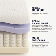 Colchão King Ortobom Fresh: Noites Frescas e Saúde! - imagem 2