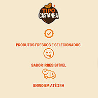 Castanha do Pará Quebrada: 1kg de Sabor e Saúde! - imagem 1