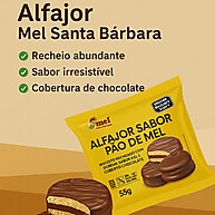 Alfajor Pão de Mel Proteico: Sabor e Saúde! - imagem 2
