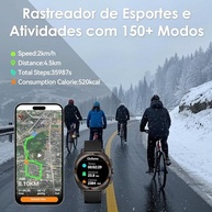 Aurafit Smartwatch AMOLED HD: Seu Aliado Inteligente para Saúde e Estilo - imagem 4