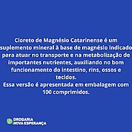 Magnésio P.A.: 100 Comprimidos para Sua Saúde! - imagem 2