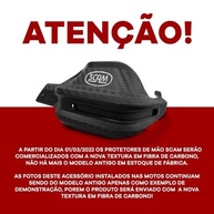 Protetor de Mão Yamaha NMAX 160 2021+ Scam SPTO533: Segurança e Estilo para Sua Moto - imagem 3