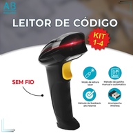 Scanner Laser: Leitor de Código de Barras Sem Fio - imagem 1