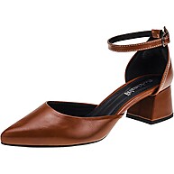 Scarpin Bico Fino Salto Saltinho Shekinah – Elegância e Conforto para Casamento e Noite - imagem 1