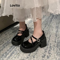 Scarpin Mary Jane Lovito: Elegância Retro - imagem 1
