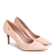 Scarpin Nude Baby Salto Médio com Logo SDL: Elegância e Conforto - imagem 1