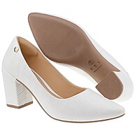 Scarpin Salto Bloco Grosso: Elegância e Conforto - imagem 1