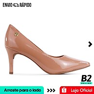 Scarpin Via Uno Verniz Bico Fino: Estilo e Conforto em 1 Modelo - imagem 1