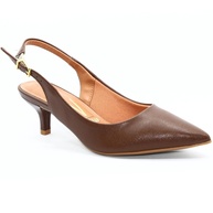 Scarpin Vizzano: Elegância e Conforto em Marrom - imagem 1