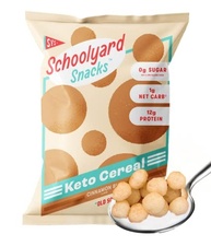 The Cereal School Lanches De Pátio Escolar - Cereal Ceto Com Baixo Teor De Carboidratos, Zero Açúcar (Pão De Canela - Pacote De 12) - Um Lanche E Café Da Manhã Saudável Com Alto Teor De Proteínas - O - imagem 1