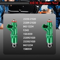 Kit 4 Injetores de Combustível 23250-21020 para Toyota Prius, Echo e Scion (2001-2009) - imagem 4