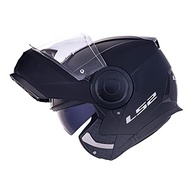 Capacete Escamoteável LS2 Scope Monocolor Preto Fosco: Segurança e Estilo Robocop - imagem 3