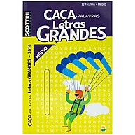 Scottini Caça-palavras Letras Grandes: Diversão e Aprendizado - imagem 1