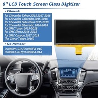 Tela LCD Touch Screen 8" Motoforti DJ080PA-01A para Chevrolet/GMC Yukon 2015-2018 - Substituição de Navegação - imagem 3