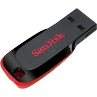 Pen Drive Cruzer Blade, SanDisk, 64GB, SDCZ60-064G-B35, Preto - imagem 3