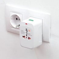 Kit 2 Adaptadores de Tomada Universal Premium: Conecte-se em Mais de 150 Países! - imagem 4