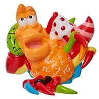 Enesco Disney por Romero Britto - Estatueta Miniatura de Sebastian, 5,5 cm, Multicolorido - imagem 2