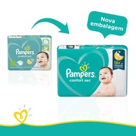 Pampers Confort Sec P: Kit 150 Fraldas – Noite Seca! - imagem 2