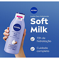 Nivea Milk Karité: Hidratação 48h para Pele Seca - imagem 2