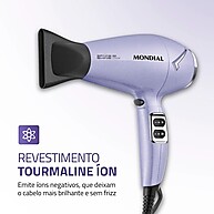 Secador Mondial Space Shine 2000W: Potência e Brilho em Cada Secagem - imagem 2