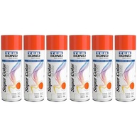 Kit 6 Tintas Spray Laranja TekBond - Alta Cobertura e Secagem Rápida para Projetos Criativos - imagem 2
