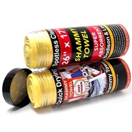 Pano Shammy Premium para Secagem de Carro: 2 Unidades Super Absorventes (66x43cm) - imagem 1