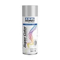 Tek Bond Spray Super Color 350ml Tinta Acrílica Prata - Secagem Rápida e Alta Resistência - imagem 2