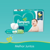 Pampers Confort Sec G: 120 Fraldas para Noites Secas! - imagem 2