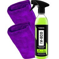 Shampoo a Seco para Carro V-Eco Fast + 2 Panos Microfibra - Limpeza Sem Água - imagem 1