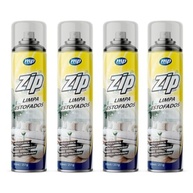 Kit 4 Limpa a Seco Zip: Estofados, Carpetes e Teto de Veículos Impecáveis! - imagem 2