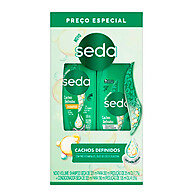 Seda Cachos Definidos: Kit Shampoo + Condicionador - imagem 1