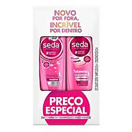 Seda Ceramidas: Kit Shampoo + Condicionador 325ml - imagem 1