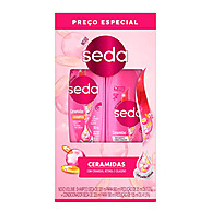 Seda Ceramidas: Kit Shampoo + Condicionador - imagem 1