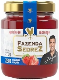 Geleia de Morango Zero Açúcares 250g Fazenda Sedrez - imagem 1