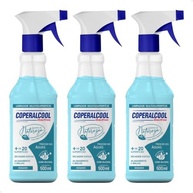 Kit 3 Álcool Coperalcool Bacfree Segredos da Natureza 500ml - Frescor das Águas - imagem 2