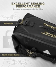 Bolsa Impermeável Moto NICECNC 7L: Aventura Seca e Segura em Qualquer Terreno - imagem 4