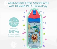 Garrafa Infantil em Tritan Antigermes 400ml Doces Lillás - Marcus & Marcus | Segura, Saudável e Estilosa - imagem 4