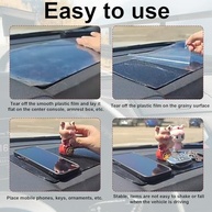 Tapete Antiderrapante Premium para Painel de Carro - Fixação Segura para Celular e Acessórios - imagem 4