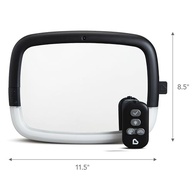 Espelho Retrovisor com Luz Noturna LED para Carro - Visão Clara e Segura à Noite - imagem 4