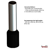 Terminal Elétrico Tubular 16AWG: Conexão Segura! - imagem 2