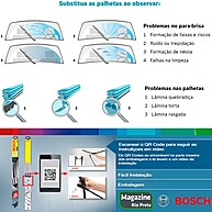 Palheta Traseira Bosch H301 11": Visão Clara e Segura! - imagem 2