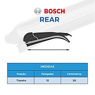 Palheta Traseira Bosch 12e: Visão Clara e Segura! - imagem 2