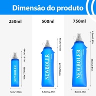 Garrafa de Hidratação Dobrável Newboler: Leve e Segura! - imagem 2